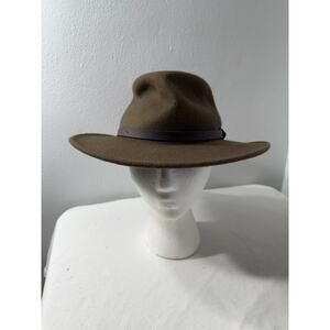 DPC Dorfman Pacific Men's Wool Outback Hat,22" circumference